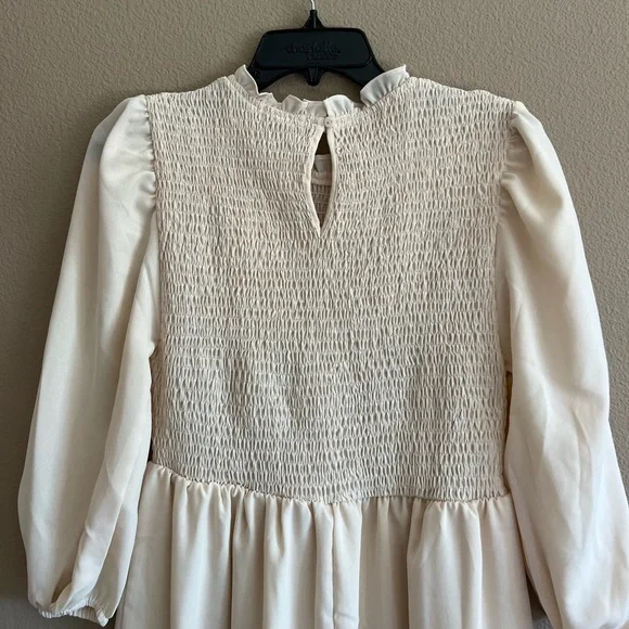 NWT Roolee Smocked Midi Dress - Picture 8 of 10